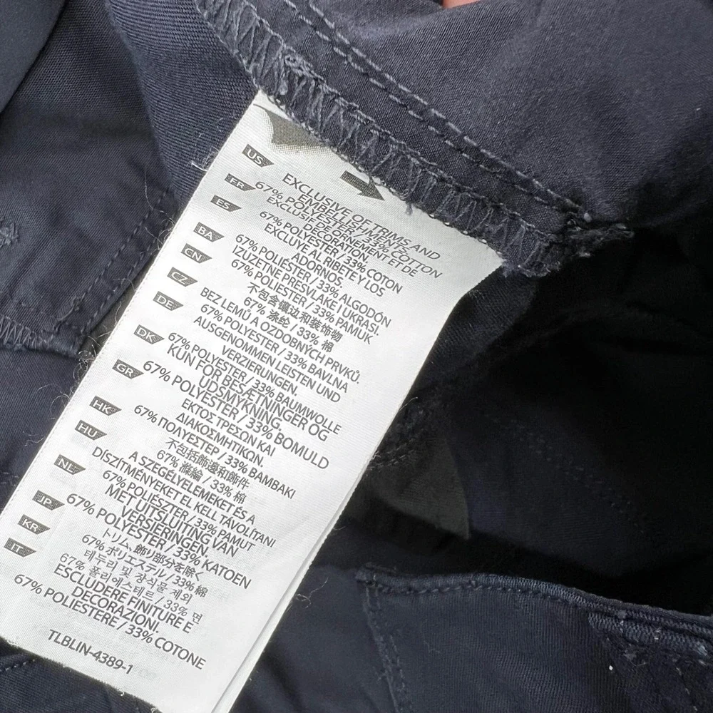 5.11 Tactical Apex Pants Mens 40x30 Dark Navy Blue Solid Cargo Utility Workwear